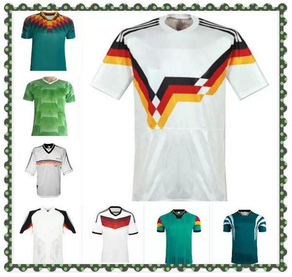retro 1980 1996 1998 soccer jerseys klose muller podolski klinsmann matthaus home away football shirt, Black;yellow
retro 1980 1996 1998 soccer jerseys klose muller podolski klinsmann matthaus home away football shirt, Black;yellow