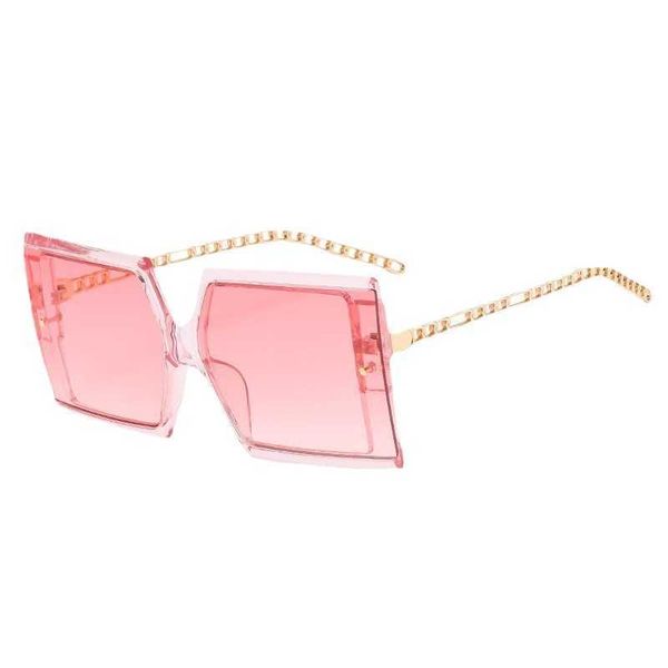 2021 metal foot large square rice nail trendy net red small fragrance the same type of metal chain sunglasses, White;black
2021 metal foot large square rice nail trendy net red small fragrance the same type of metal chain sunglasses, White;black
