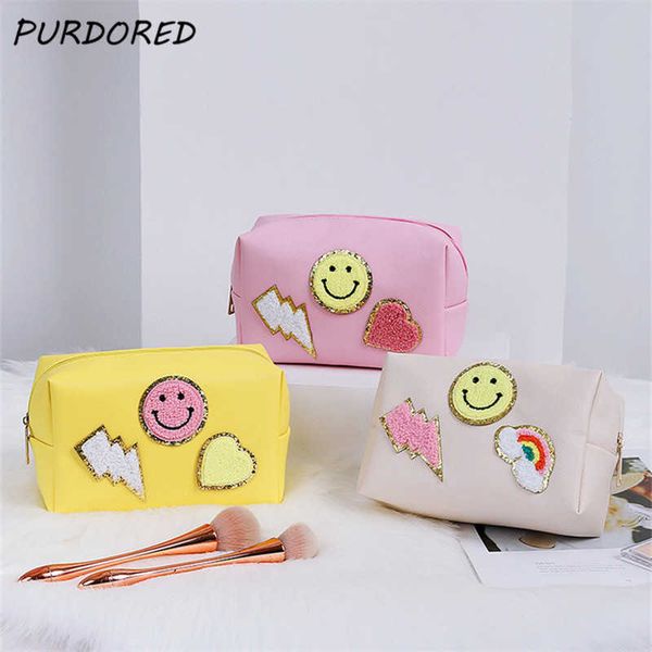cosmetic bags cases purdored 1 pc letter patches makeup bag zipper for women large solid color cosmetic bag travel make up toiletry washing
cosmetic bags cases purdored 1 pc letter patches makeup bag zipper for women large solid color cosmetic bag travel make up toiletry washing