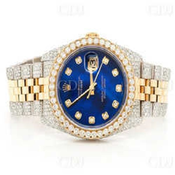 2023automatic moissanite studded iced out watch handmade stainls steel bust down watch for me, Slivery;brown
2023automatic moissanite studded iced out watch handmade stainls steel bust down watch for me, Slivery;brown