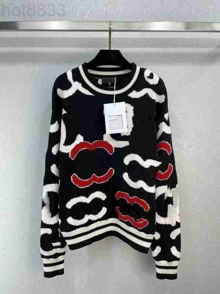 women's sweaters designer 2022 autumn winter milan runway o neck long sleeve high end jacquard pullover 111, White;black
women's sweaters designer 2022 autumn winter milan runway o neck long sleeve high end jacquard pullover 111, White;black