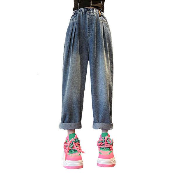 girls' wide leg jeans spring and autumn 2023 new middle and large chil1en's trousers chil1en's spring clothes fashionable gir, Blue
girls' wide leg jeans spring and autumn 2023 new middle and large chil1en's trousers chil1en's spring clothes fashionable gir, Blue