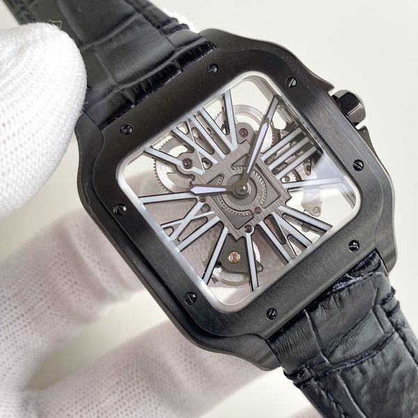 v8 factory square watch luxury mens skeleton watches black case white dial 40mm 904l stainless steel case eta4s20 automatic waterproof with, Slivery;brown
v8 factory square watch luxury mens skeleton watches black case white dial 40mm 904l stainless steel case eta4s20 automatic waterproof with, Slivery;brown