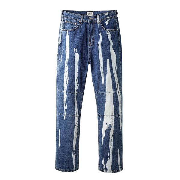 men's plus size pants tie dye patchwork washed vintage blue jeans streetwear casual trousers oversized cargos, Black;brown
men's plus size pants tie dye patchwork washed vintage blue jeans streetwear casual trousers oversized cargos, Black;brown
