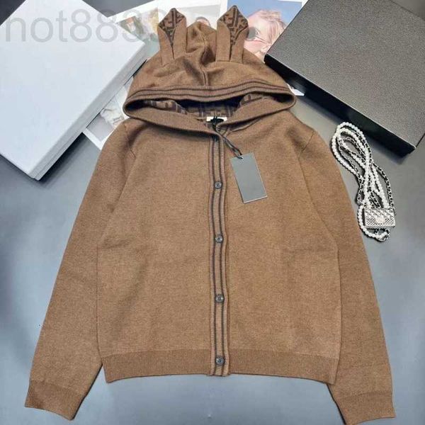 women's sweaters designer 2022 new autumn winter milan runway hooded long sleeve high end jacquard cardigan 1106-10 dab0, White;black
women's sweaters designer 2022 new autumn winter milan runway hooded long sleeve high end jacquard cardigan 1106-10 dab0, White;black