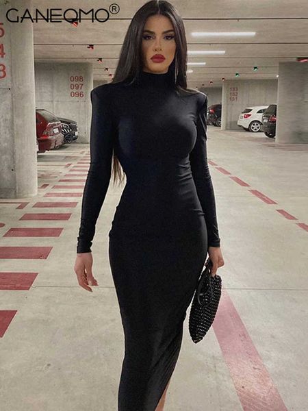 casual dresses long sleeve high collar bodycon midi dress women 2022 autumn winter evening sheath long dresses elegant party night clothes z, Black;gray
casual dresses long sleeve high collar bodycon midi dress women 2022 autumn winter evening sheath long dresses elegant party night clothes z, Black;gray