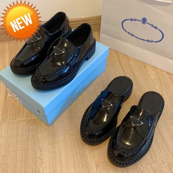 designer shoes monolith rubber platform women sneakers black shiny leather slipper chunky round head sneaker pointed thick bottom loafers
designer shoes monolith rubber platform women sneakers black shiny leather slipper chunky round head sneaker pointed thick bottom loafers