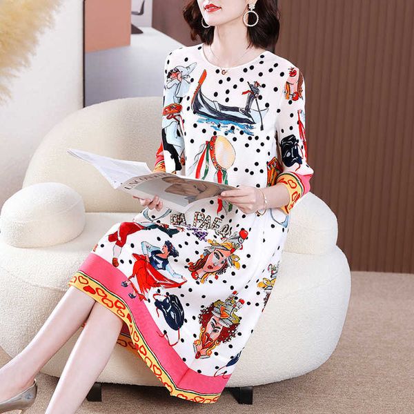 women's clothing runway dresses dresses 2023 spring dign fashion print polka dot foreign style fat mm large women's dresses, Black;gray
women's clothing runway dresses dresses 2023 spring dign fashion print polka dot foreign style fat mm large women's dresses, Black;gray