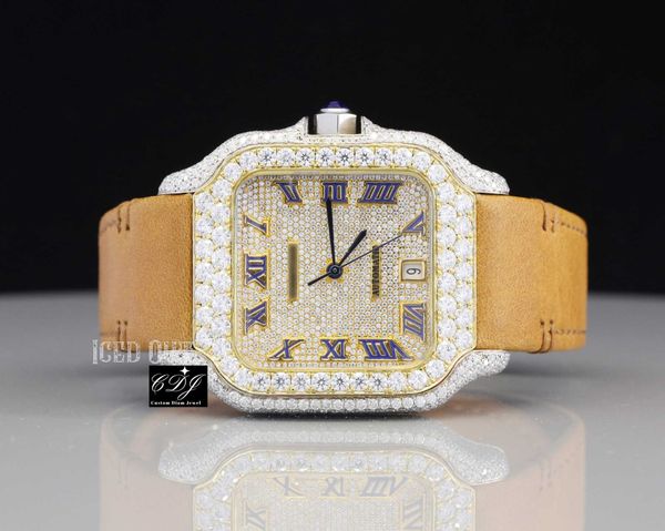 iced out customized natural diamond watch unique brand watch seller in india luxury gold plated watch dign for mens, Slivery;brown
iced out customized natural diamond watch unique brand watch seller in india luxury gold plated watch dign for mens, Slivery;brown