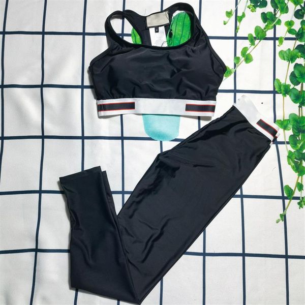 women's two piece pants gym set tracksuits black small letter yoga workout clothes wear sports legging fitness bra crop y3179, White
women's two piece pants gym set tracksuits black small letter yoga workout clothes wear sports legging fitness bra crop y3179, White