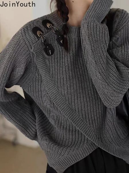women's sweaters y2k sweater oversize pullovers women clothing long sleeve irregular jumper sueter mujer fashion split knit korean swea, White;black
women's sweaters y2k sweater oversize pullovers women clothing long sleeve irregular jumper sueter mujer fashion split knit korean swea, White;black