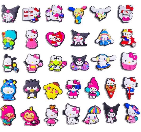 shoe parts accessories cute jibitz charms pvc aesthetic cartoon clog sandal bracelet wristband pack kawaii for kids boys girls man wom ottdq, White;pink
shoe parts accessories cute jibitz charms pvc aesthetic cartoon clog sandal bracelet wristband pack kawaii for kids boys girls man wom ottdq, White;pink