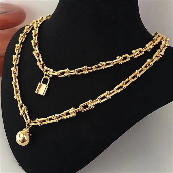 fashion luxury 925 sterling silver necklace with ball love lock in silver pendant double circle necklaces for women designer jewelry tiff je
fashion luxury 925 sterling silver necklace with ball love lock in silver pendant double circle necklaces for women designer jewelry tiff je