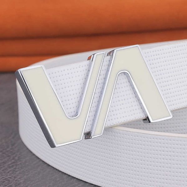 belts casual white genuine leather fashion designer v letter slide buckle youth luxury famous brand jeans ceinture homme y2303, Black;brown
belts casual white genuine leather fashion designer v letter slide buckle youth luxury famous brand jeans ceinture homme y2303, Black;brown