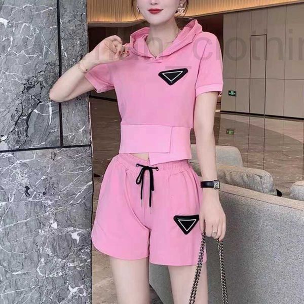 designer leisure summer hoodies shorts tracksuits women triangle short sleeved tee hoodie ladies elastic waist drawstring gq5u, Gray
designer leisure summer hoodies shorts tracksuits women triangle short sleeved tee hoodie ladies elastic waist drawstring gq5u, Gray