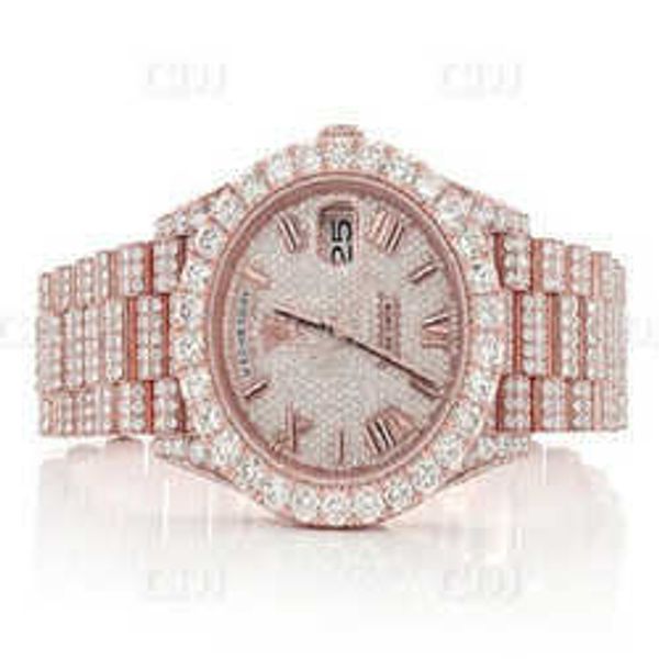 2023dropshipping wholale y diamond studded watch for men buss down hip hop shiny natural diamond jubilee belt, Silver
2023dropshipping wholale y diamond studded watch for men buss down hip hop shiny natural diamond jubilee belt, Silver