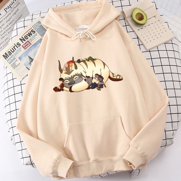women's hoodies sweatshirts avatar aang appa kawaii cartoon harajuku streetwear oversized loose 230302, Black
women's hoodies sweatshirts avatar aang appa kawaii cartoon harajuku streetwear oversized loose 230302, Black