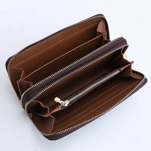 brand designer double zipper wallets mens leather wallet holders for brown flower women purse luxury purses cross body wallets zipper coin p, Red;black
brand designer double zipper wallets mens leather wallet holders for brown flower women purse luxury purses cross body wallets zipper coin p, Red;black