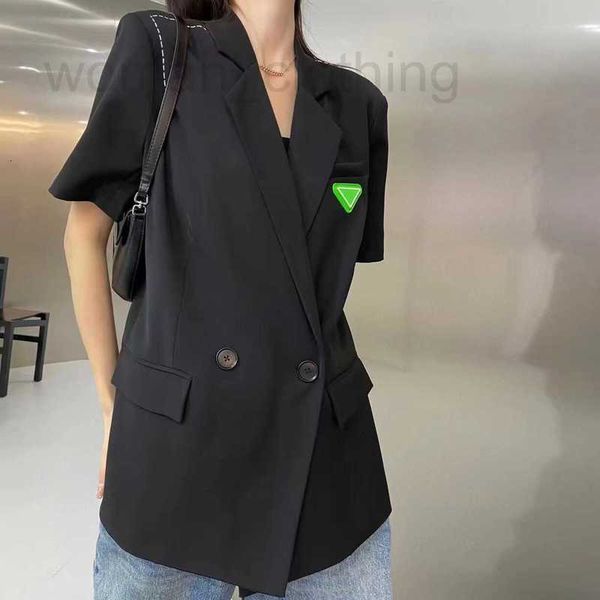 designer stylish short sleeved suit coat letter triangle label trench spring summer outerwear gny8, White
designer stylish short sleeved suit coat letter triangle label trench spring summer outerwear gny8, White