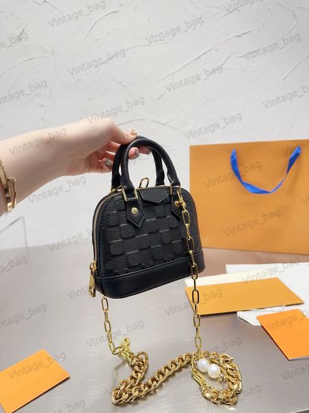 nano alma handbag women monograms embossed handle removable pearl chain designer mini shoulder crossbody bags shell wallet evening bags
nano alma handbag women monograms embossed handle removable pearl chain designer mini shoulder crossbody bags shell wallet evening bags