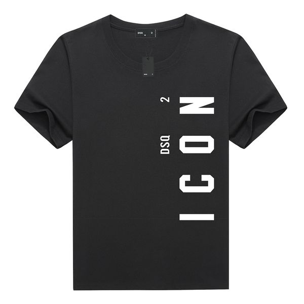 dsq2 brand men's t-shirts men's new summer style personality trend all-cotton casual print ironing short-sleeved dsq t-shirt dsq20, White;black
dsq2 brand men's t-shirts men's new summer style personality trend all-cotton casual print ironing short-sleeved dsq t-shirt dsq20, White;black