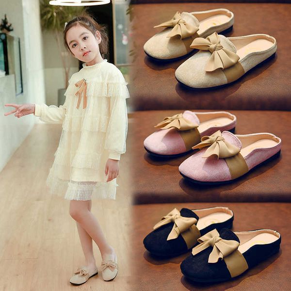 slipper children' slippers girls 2023 spring new kids velvet bow slip casual princess leather shoes girls sandals t230302, Black;grey
slipper children' slippers girls 2023 spring new kids velvet bow slip casual princess leather shoes girls sandals t230302, Black;grey