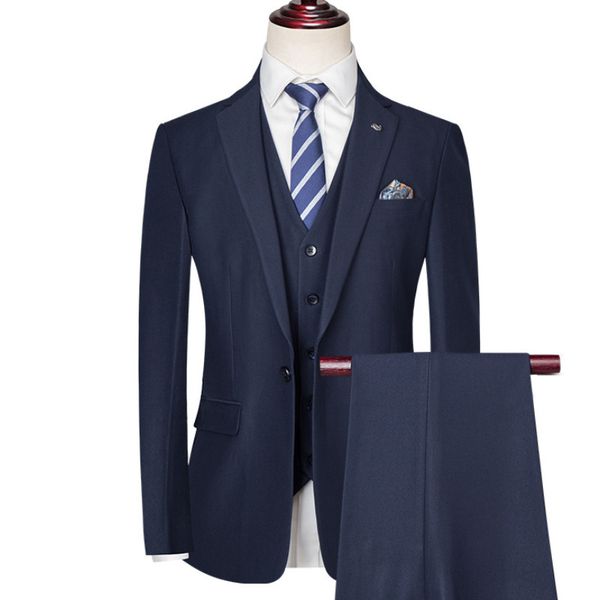 men's suits blazers blazer pants vest classic men suits slim wedding groom wear male business casual 3 piece suit trousers gentlemen co, White;black
men's suits blazers blazer pants vest classic men suits slim wedding groom wear male business casual 3 piece suit trousers gentlemen co, White;black