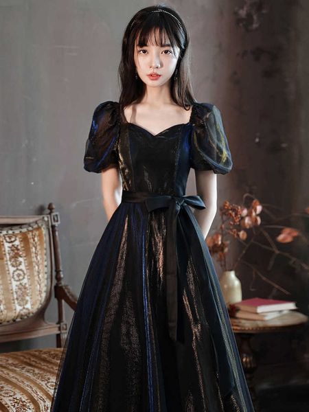 women's clothing runway dresses black annual meeting evening dresses for women's banquet light luxury small number high-end prente, Black;gray
women's clothing runway dresses black annual meeting evening dresses for women's banquet light luxury small number high-end prente, Black;gray