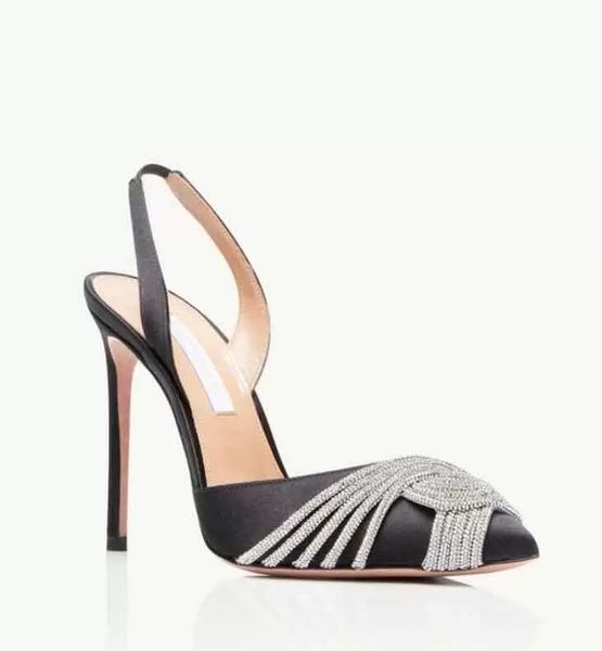 aquazzuras luxury gatsby sandals shoes women slingback crystal swirls pvc toecaps pumps pointed toe lady party wedding high heels 0fy4, Black
aquazzuras luxury gatsby sandals shoes women slingback crystal swirls pvc toecaps pumps pointed toe lady party wedding high heels 0fy4, Black