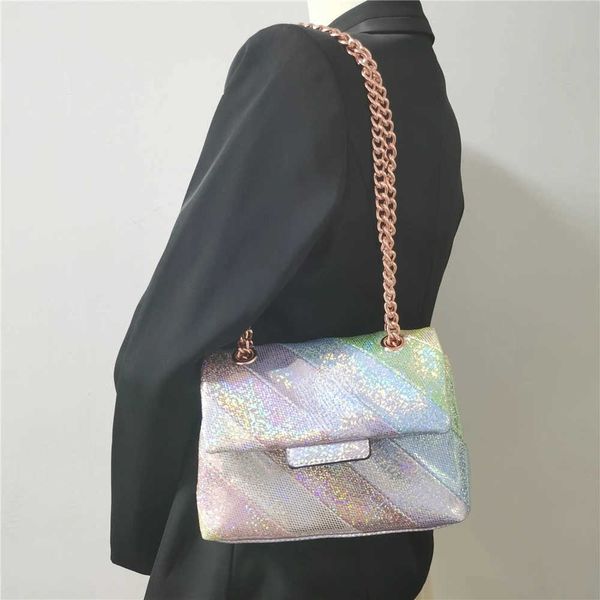 new arrival shiny glitter mini rainbow women handbag jointing colorful sequin cross body bag 230303
new arrival shiny glitter mini rainbow women handbag jointing colorful sequin cross body bag 230303