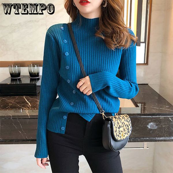 women's sweaters button turtleneck bottoming sweaters women's hem slits autumn winter knit sweater wear all-match inner sweater 2, White;black
women's sweaters button turtleneck bottoming sweaters women's hem slits autumn winter knit sweater wear all-match inner sweater 2, White;black