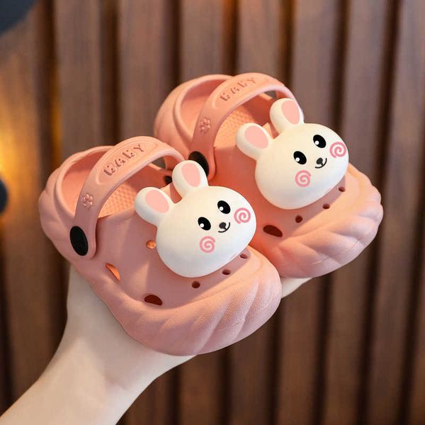 slipper children' slippers sandals boys and girls cute rabbit closed toe hole shoes non-slip infant kid baby slippers flip flops t2303, Black;grey
slipper children' slippers sandals boys and girls cute rabbit closed toe hole shoes non-slip infant kid baby slippers flip flops t2303, Black;grey