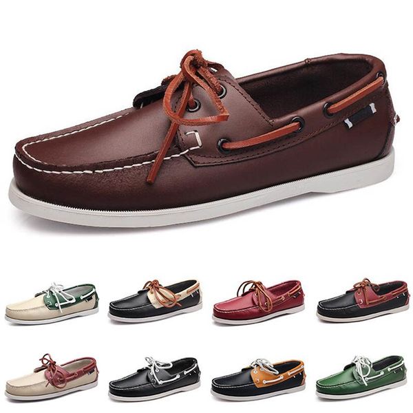 large sailing shoes men's casual men's shoes leather shoes british driving single shoes men size 40-45 334, Black
large sailing shoes men's casual men's shoes leather shoes british driving single shoes men size 40-45 334, Black