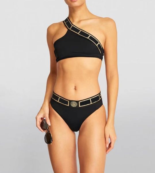 women swimwear swimsuit designer bikini fashion bikinis print split swimsuit backless one-piece cartoon swimsuits women's clothing size, White;black
women swimwear swimsuit designer bikini fashion bikinis print split swimsuit backless one-piece cartoon swimsuits women's clothing size, White;black