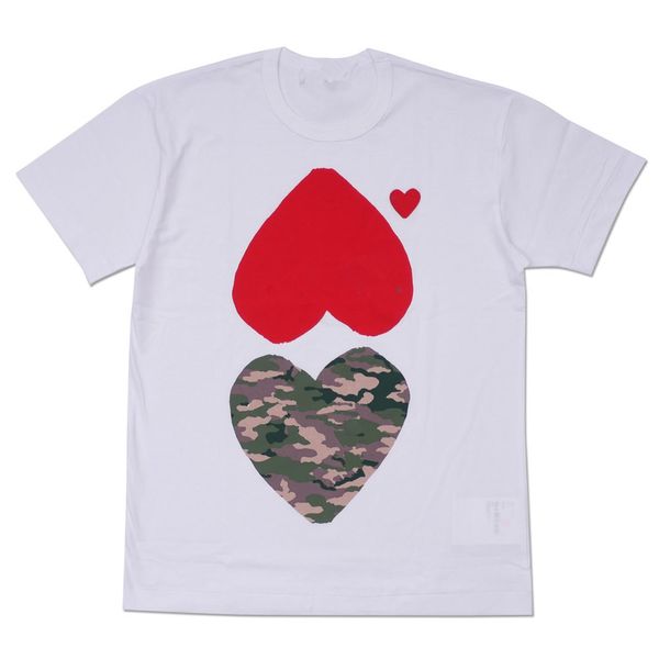 mens designer t shirt t shirts camouflage fashion casual red heart summer new leisure shirt skin-friendly and breathable small medium extral, White;black
mens designer t shirt t shirts camouflage fashion casual red heart summer new leisure shirt skin-friendly and breathable small medium extral, White;black