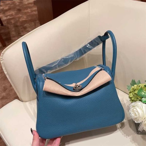 designer bags lindys handbags first layer cowhide all manual leather womens large capacity shoulder denim blue silver button
designer bags lindys handbags first layer cowhide all manual leather womens large capacity shoulder denim blue silver button
