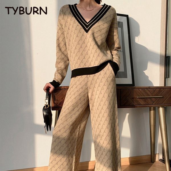 womens two piece pants tyburn casual wide leg two set autumn winter elegant knitted sweater fashion vneck 2 sets outfits 230302, White
womens two piece pants tyburn casual wide leg two set autumn winter elegant knitted sweater fashion vneck 2 sets outfits 230302, White