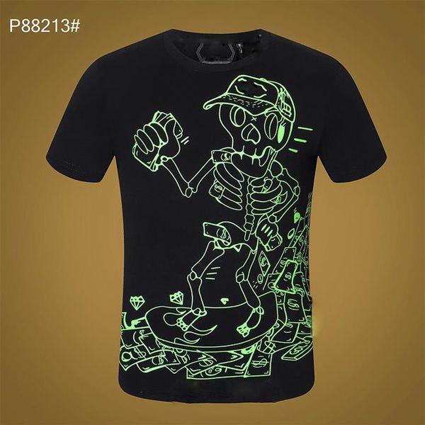 designer t-shirt mens tiger tees summer basic solid crystal print letter skull skateboard casual punk tee women 294w, White;black
designer t-shirt mens tiger tees summer basic solid crystal print letter skull skateboard casual punk tee women 294w, White;black