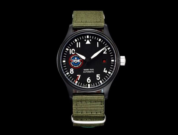 mark 18pilot series, navy air force series men's mechanical wrist watch waterproof 60meters military charm was born professional, profe, Slivery;brown
mark 18pilot series, navy air force series men's mechanical wrist watch waterproof 60meters military charm was born professional, profe, Slivery;brown