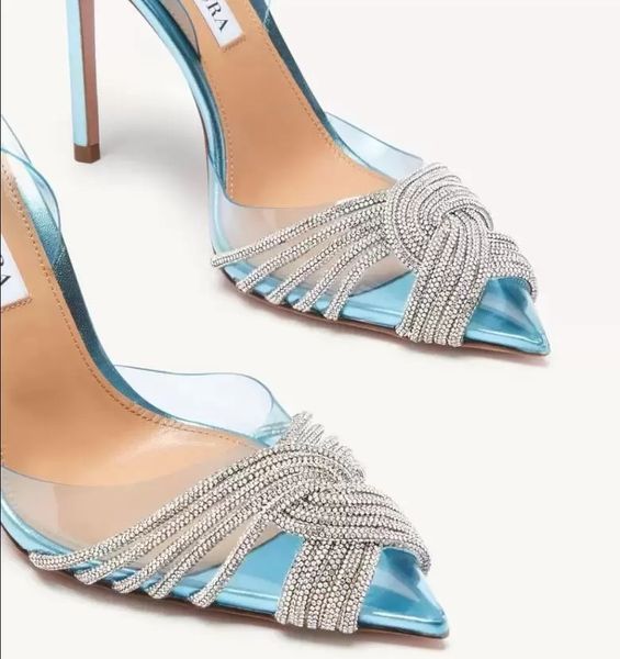 party dress wedding pumps sandal luxury shoes woman high heels aquazzuras beaded stiletto heel slingback sandals ankle strap with box byqm, Black
party dress wedding pumps sandal luxury shoes woman high heels aquazzuras beaded stiletto heel slingback sandals ankle strap with box byqm, Black