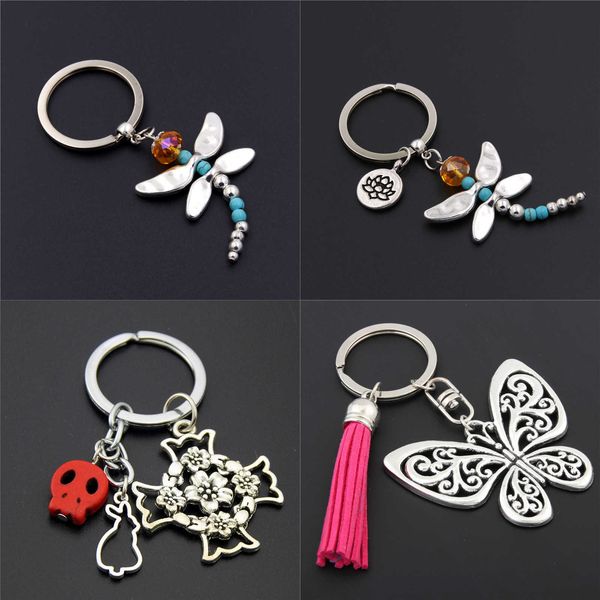 key rings 1pc dragonfly charms with lotus keychains cross keyring butterfly pendant key chain for women animal jewlery r230301, Slivery;golden
key rings 1pc dragonfly charms with lotus keychains cross keyring butterfly pendant key chain for women animal jewlery r230301, Slivery;golden