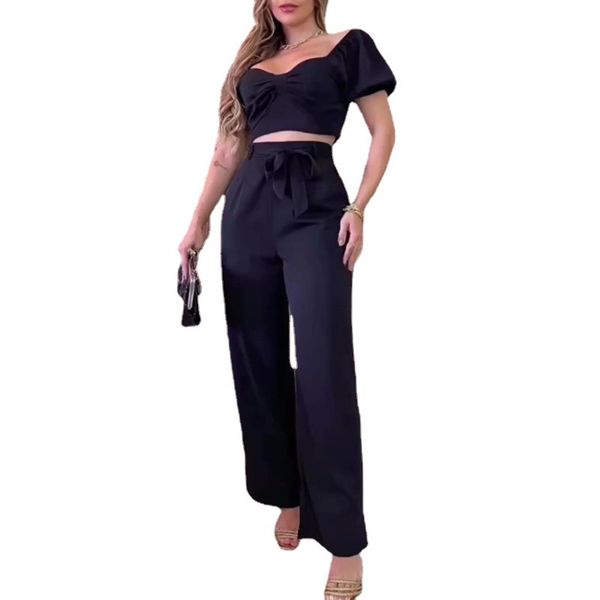 summer womens two piece pants designer puff sleeve short shirt and straight leg pants suits 2piece sne0365 casual fashion street trousers su, White
summer womens two piece pants designer puff sleeve short shirt and straight leg pants suits 2piece sne0365 casual fashion street trousers su, White