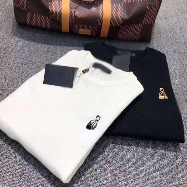 designer sweater men sweatshirt embroidery wool sweaters knitted pullover coat winter warm sweatshirts long sleeve shirt 3157, White;black
designer sweater men sweatshirt embroidery wool sweaters knitted pullover coat winter warm sweatshirts long sleeve shirt 3157, White;black