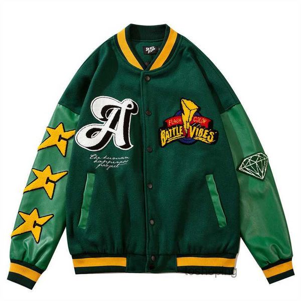 men's jackets men baseball jacket letter embroidery patchwork college bomber coats, Black;brown
men's jackets men baseball jacket letter embroidery patchwork college bomber coats, Black;brown