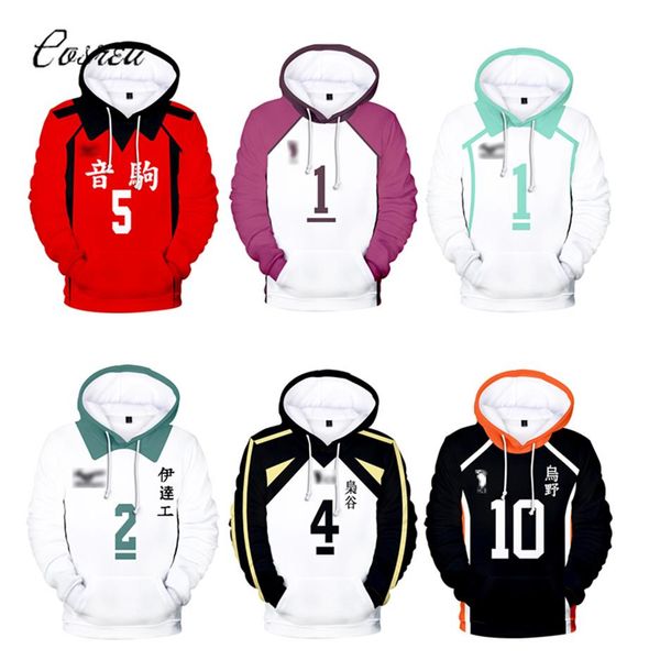 anime haikyuu hoodie sweatshirt cosplay hoody hinata shouyou hooded hoodies volleyball uniform oikawa tooru pullover boys 200285s, Black
anime haikyuu hoodie sweatshirt cosplay hoody hinata shouyou hooded hoodies volleyball uniform oikawa tooru pullover boys 200285s, Black