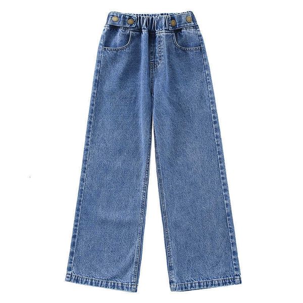 chil1en's trousers girls' jeans wide leg trousers 2023 spring and autumn new korean chil1en's western-style straight leg trou, Blue
chil1en's trousers girls' jeans wide leg trousers 2023 spring and autumn new korean chil1en's western-style straight leg trou, Blue