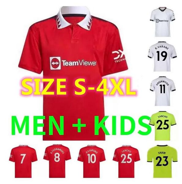22 23 sancho soccer jerseys fans player antony eriksen b.fernandes rashford football shirt 2022 2023 men kids casemiro elanga varane maguire, Black;yellow
22 23 sancho soccer jerseys fans player antony eriksen b.fernandes rashford football shirt 2022 2023 men kids casemiro elanga varane maguire, Black;yellow