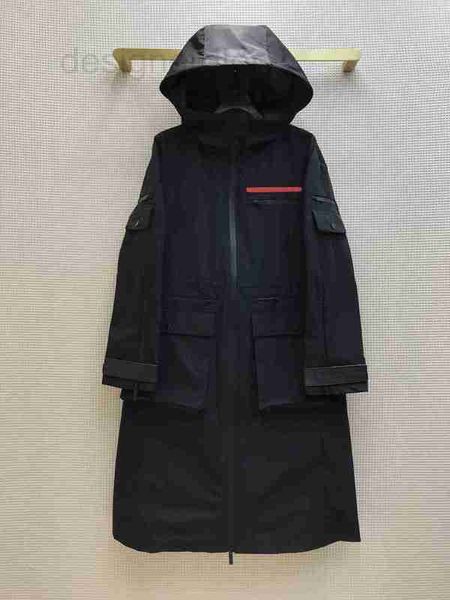 women's trench coats designer 21ss women retro long jacket limited edition loose red rubber decoration multiple zipper pocket stitching, Tan;black
women's trench coats designer 21ss women retro long jacket limited edition loose red rubber decoration multiple zipper pocket stitching, Tan;black