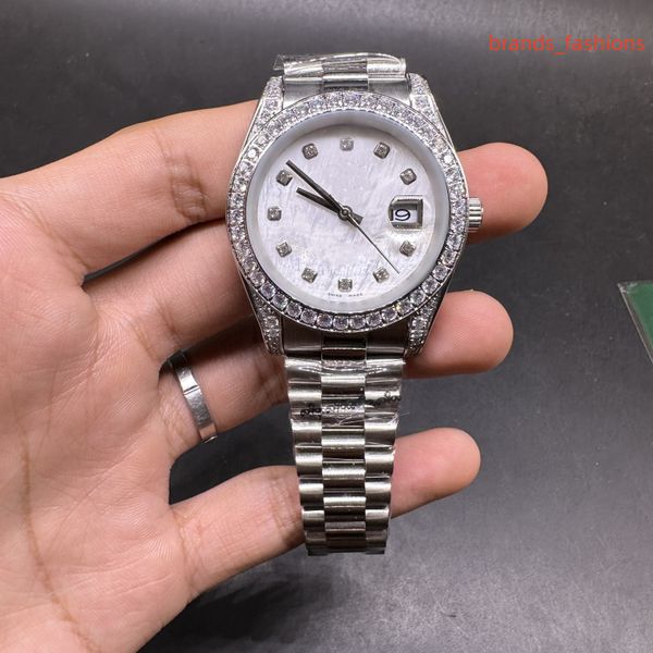 men's wristwatches automatic watch silver stainless steel watch business men's diamond watch fashion men's watch, Slivery;brown
men's wristwatches automatic watch silver stainless steel watch business men's diamond watch fashion men's watch, Slivery;brown