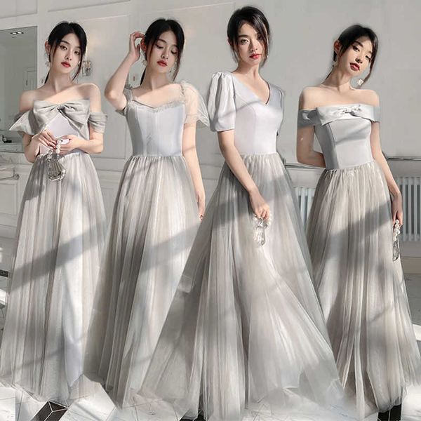 women's clothing runway dresses grey bridmaid 2023 small sister group can wear summer slim dresses, Black;gray
women's clothing runway dresses grey bridmaid 2023 small sister group can wear summer slim dresses, Black;gray